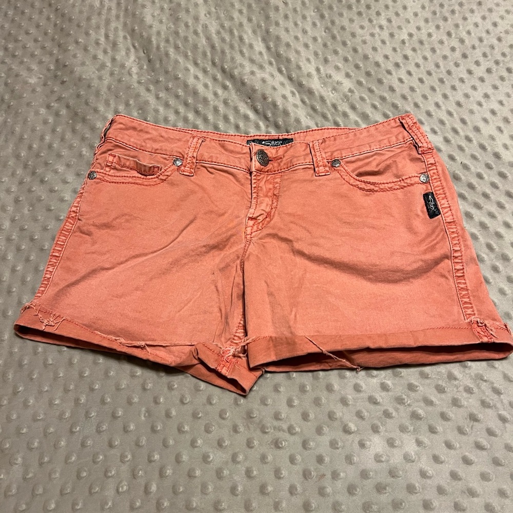 Silver Jeans Co. Coral McKenzie Shorts